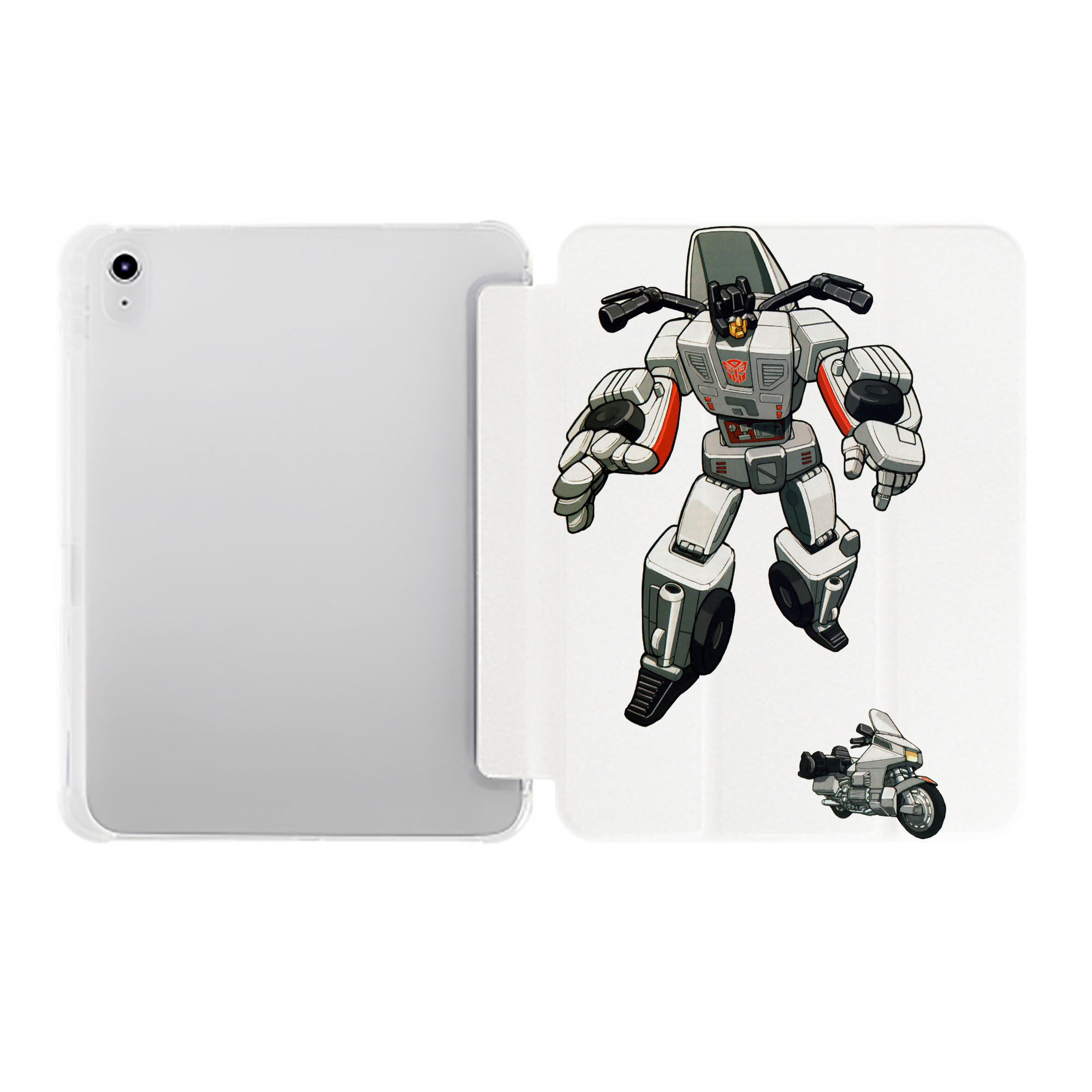（画像用）  IPad ケース ペン収納付き 三つ折りスタンド PUレザー×シリコン 対応機種9.5/10.5/10.9インチ
